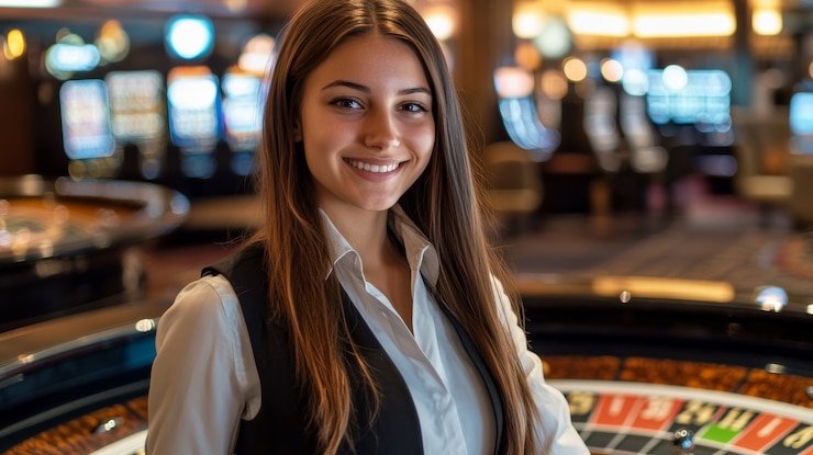 Antarmuka Live Baccarat rafi777 dengan multi-kamera studio dealer